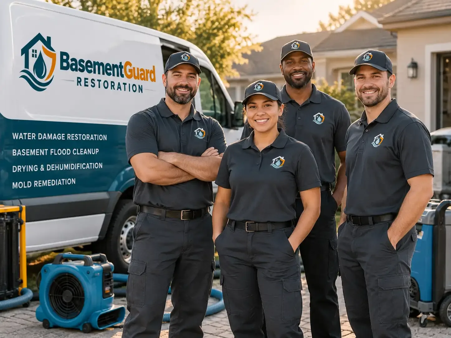Basement Water Damage Restoration company in Riverside, IA